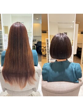 ヘア リゾート ココ(hair resort cocok) ヘアドネーション、ボブ♪
