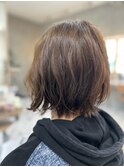 ゆるっとパーマボブ/肩上ボブ