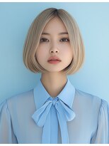 ピーチ バイ ニューヨークニューヨーク(a Peach by NYNY)&nbsp;透明感抜群ダブルカラーブリーチミルクティーベージュ