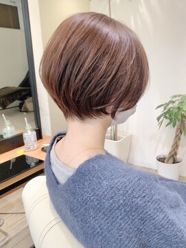 アイ(I.) 【 Ｉ. 】30代からのナチュラル前下がりショートボブ　川口