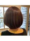 【+ONE 自由が丘】お客様スナップ<ボブスタイル>