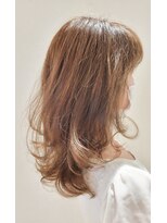 松本平太郎美容室 国立店 セミディレイヤー×クリープパーマ×イノアカラー