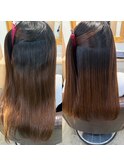 艶髪/艶髪ストレート/髪質改善ストレート/縮毛矯正