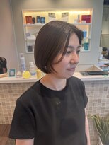 リールヘアー 大野城店(rire hair)&nbsp;ミニボブ/アッシュグレー