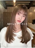 透明感カラー/髪質改善/縮毛矯正/韓国風レイヤーカット