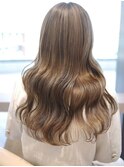 ■HARBORS鎌倉/ゴールドベージュ/大人巻き/プラチナカラー11-1