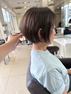 ハピネス 西大寺店(Happiness) 【50代・60代奈良】艶ショートボブ/髪質改善／ミセス/白髪ぼかし