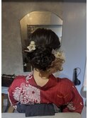 フラワーヘアー