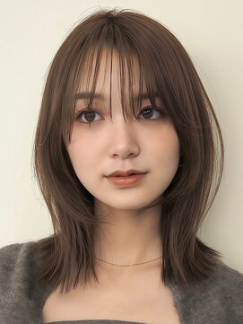 ノイ(noi) 髪質改善トリートメントミルクティーベージュカラーくびれヘア