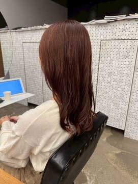 アコロン 武蔵小杉(acoron.) 【武蔵小杉】柔らかく揺れる“艶ブラウン”ロング