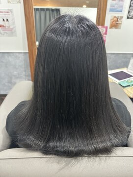 暗めネイビーアッシュ