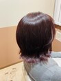エレノア 静岡店(Eleanor)&nbsp;ツヤツヤカラーの外ハネボブスタイル
