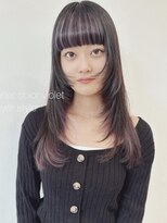 イル(ill) インナー パープル レイヤー内巻きスタイル 大須