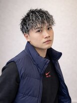 メンズグルーミングナンバーナイン(MEN'S GROOMING NUMBER NINE)&nbsp;姫路フェードカット/ホワイトメッシュ/姫路バーバー