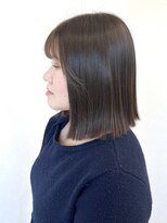 ウィールール 札幌店(WE RULE) 髪質改善×地毛風カラー】大人の艶ボブ♪