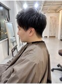 マッシュメンズジェットモヒカン短髪メンズアップバング/東伏見