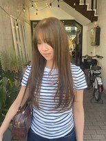 ヘアプレイスソル (HAIR PLACE SoL)&nbsp;透明感ベージュアッシュ/ロング/レイヤーカット