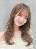 韓国レイヤー/ロングレイヤー/顔回りレイヤー/ハッシュカット
