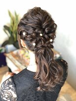 アイコン トゥーグランノール(EIKON to grand nord)&nbsp;お呼ばれハーフアップ