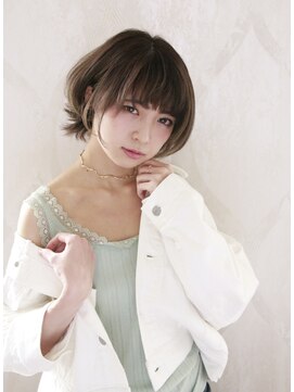 コルト(COLT) オリーブグレージュ×襟足ちょいハネショート