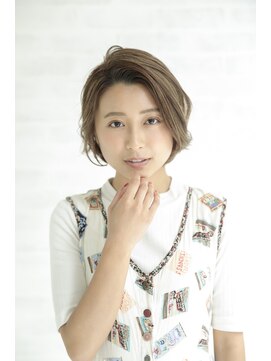 アフロディーテ 銀座(APHRODITE GINZA) 切りっぱなしボブ/エアリーロング/美髪/ピンクブラウン/銀座