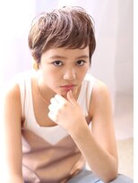 アルベロ(albero)&nbsp;斜めバングのウエットショート