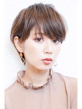 モニカ 西宮北口(Monica) 前下がりボブ・ 内巻きワンカール・ ボブショート・暗髪