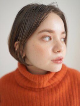 パール(PearL) 《PearL》ミニボブ/ニュアンスカラー/グレーベージュ