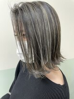 モリオフロムロンドン 泉南店(morio FROM LONDON)&nbsp;コントラスト　ハイライト[グレージュカラー]◎30代40代50代