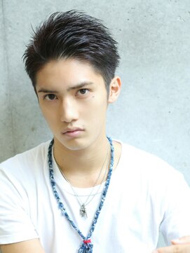 ザ サードヘアー 柏(THE 3rd HAIR) ワイルドツーブロック　かき上げヘア