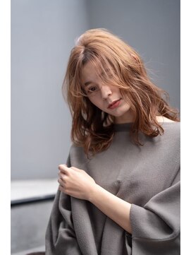 オースティン 錦糸町(AUSTIN) 前髪かき上げイメチェンイヤリングカラーラベンダーカラーくびれ