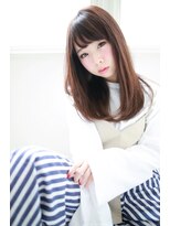 ラフィス ヘアー センス 広島袋町店(La fith hair SEnSE) 【La fith】ワンカールセミロングスタイル