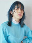 【AL】宮内走 ハイトーンカラー/ミントブルー