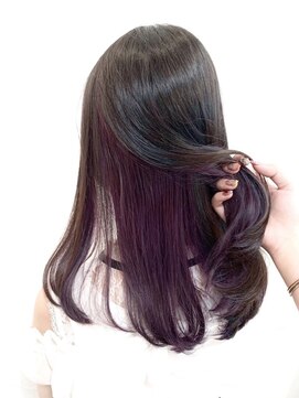 ネオリーブアオバ 高田馬場店(Neolive aoba) インナーカラーパープル