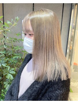 グリーン 町田(green) blond beige×切りっぱなし