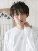 透けバングニュアンスカラー◎束感ウェットヘアD