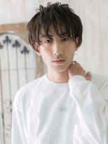 モッズヘア メン 新所沢店(mod's hair men)&nbsp;透けバングニュアンスカラー◎束感ウェットヘアD