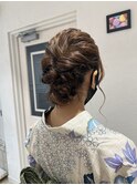 【麻布十番】すっきり浴衣ヘアセット♪