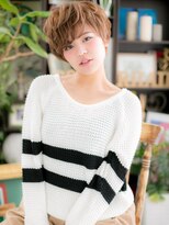 カバーヘア ブリス 戸田公園西口店(COVER HAIR bliss) シースルーバングくせ毛風ボブショートh2戸田公園20代30代40代!