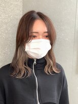 ロンドヴァリー 渋谷店(Lond vallee)&nbsp;イヤリングカラーホワイトベージュ