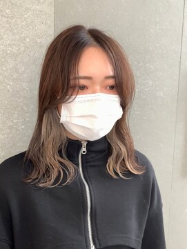 ロンドヴァリー 渋谷店(Lond vallee) イヤリングカラーホワイトベージュ