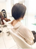 くびれヘア☆襟足タイトショートボブ