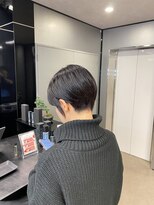 ハルキ ミナト ジャパン オオサカ(HARUKI MINATO japan OSAKA)&nbsp;40代50代小顔似合わせカットくびレイヤーエモージュ大人可愛い