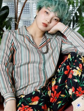 リブロ 三軒茶屋(LIBRO) ストリート系×マッシュショート