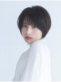 印象No1キュートヘアスタイル！王道ショート×最旬透明感カラー