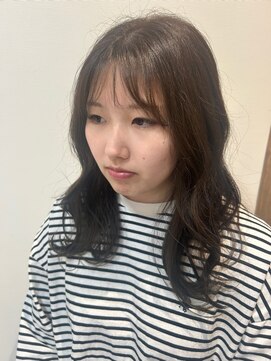 スタイル(STYLE) 伸ばしかけヘア　ウェーブヘア　サラ艶ロング