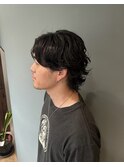 強めニュアンスパーマ