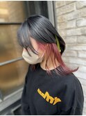 周りと差をつけるインナーカラー/10代20代30代