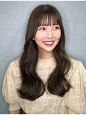 透明感カラー/髪質改善/縮毛矯正/韓国風レイヤーカット