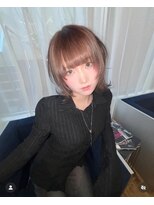 【Haco+】Gin_くびれヘア_ダブルカラー